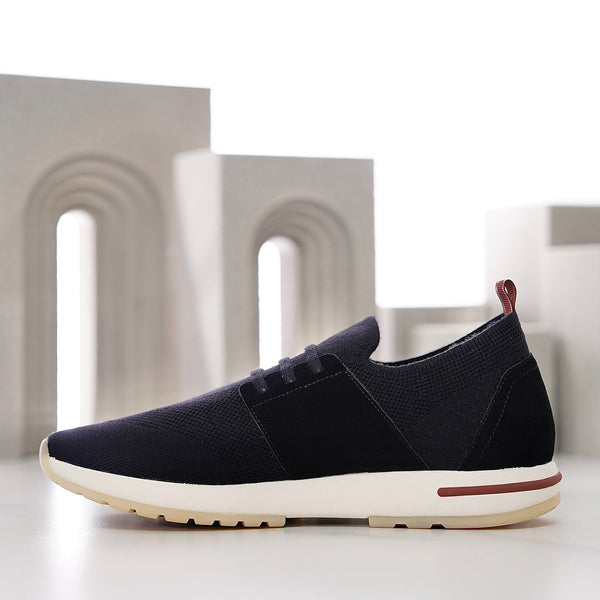 LP 360 TEXTILE FLEXY WALK SNEAKER BLACK WOOL