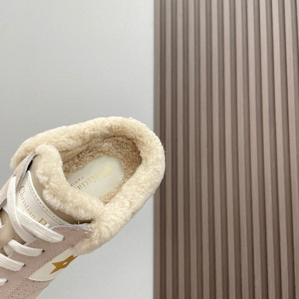 CD Star Sneaker In Light Brown Grey Suede 996000