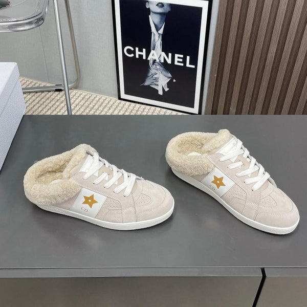 CD Star Sneaker In Light Brown Grey Suede 996000