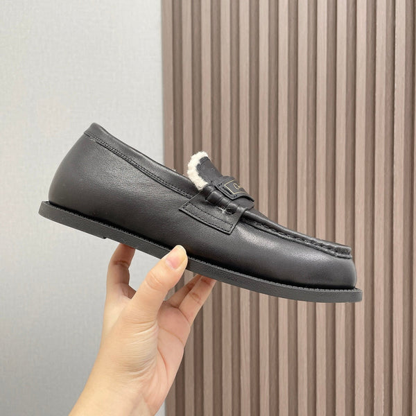 CD Loafer In Black Cowhide 996003