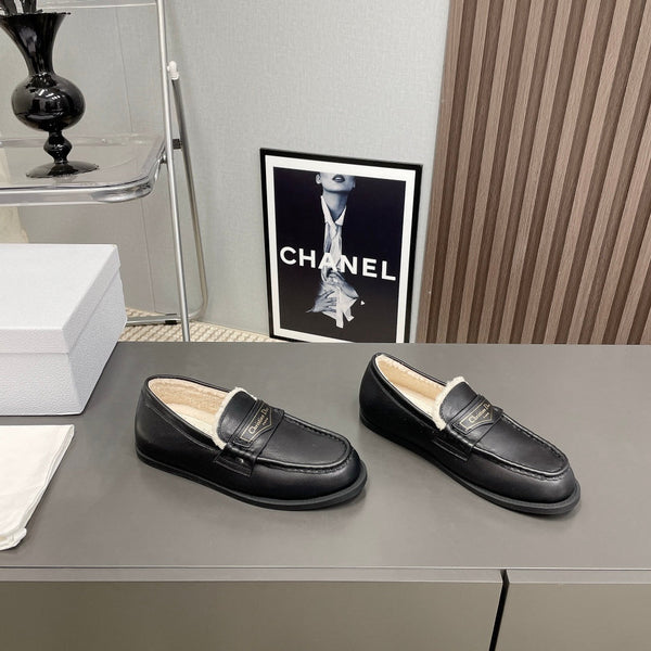 CD Loafer In Black Cowhide 996003