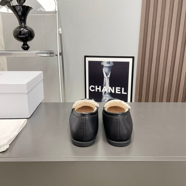 CD Loafer In Black Cowhide 996003