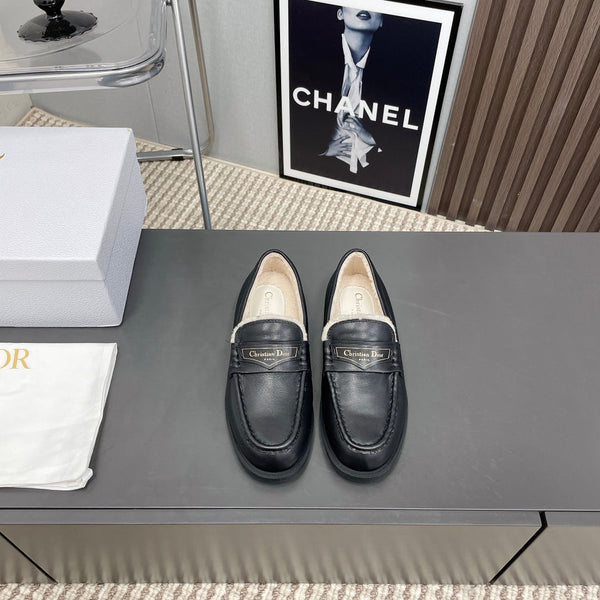 CD Loafer In Black Cowhide 996003