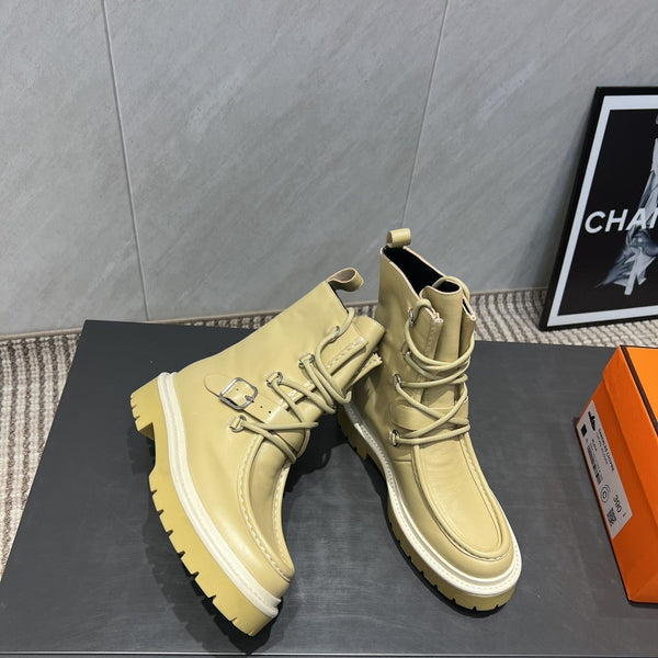 Stivali HM 25s Tobacco 30mm Pelle bovina giallo-beige 442555