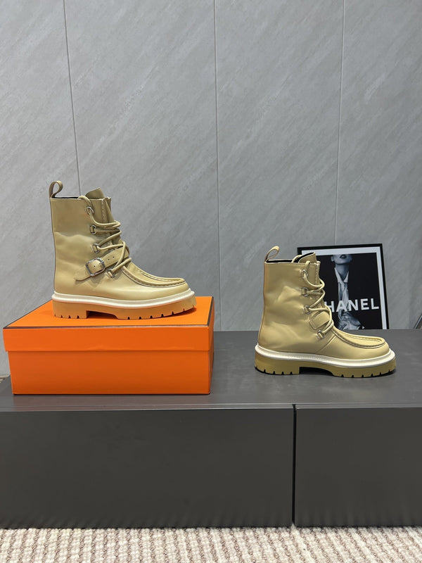 Stivali HM 25s Tobacco 30mm Pelle bovina giallo-beige 442555