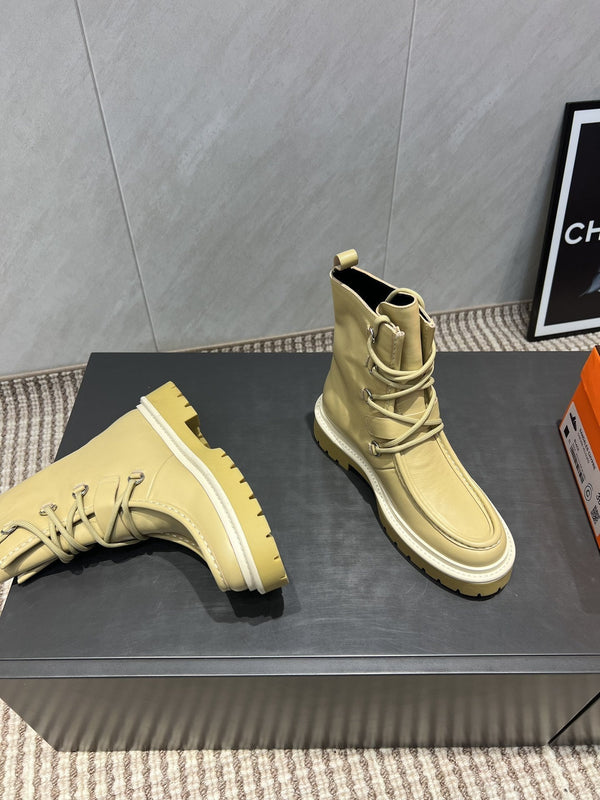 Stivali HM 25s Tobacco 30mm Pelle bovina giallo-beige 442555