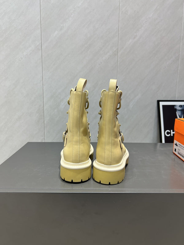 Stivali HM 25s Tobacco 30mm Pelle bovina giallo-beige 442555