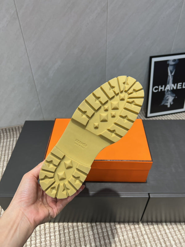 Stivali HM 25s Tobacco 30mm Pelle bovina giallo-beige 442555