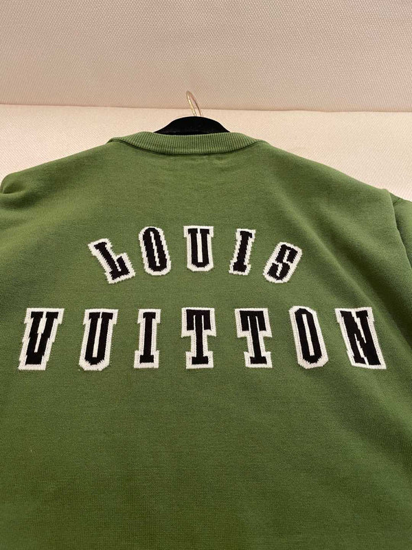 Camicia a maniche corte in jacquard con motivo cucciolo LV Donkey Brand New