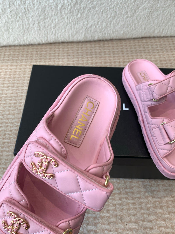 SANDALO DAD IN PELLE DI VITELLO ROSA PALLIDO