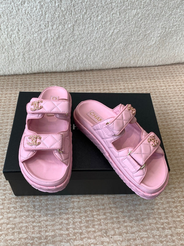 SANDALO DAD IN PELLE DI VITELLO ROSA PALLIDO