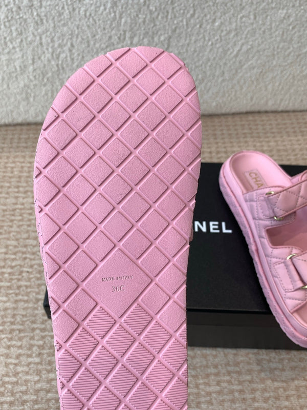 SANDALO DAD IN PELLE DI VITELLO ROSA PALLIDO