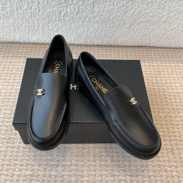 CC 25S Loafer Black Calfskin