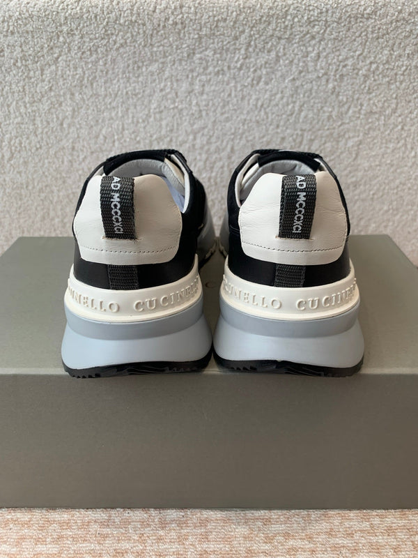 CL 25C Brunello Cucinelli Black Sneaker Suede 298884