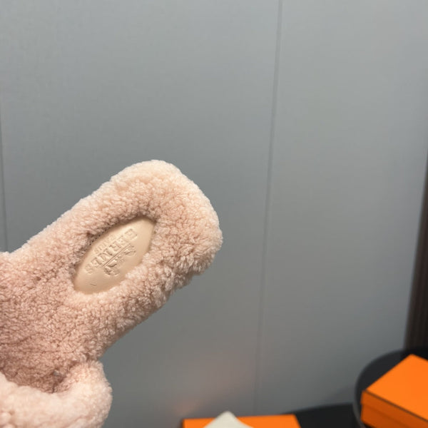 HM Oran Sandal Beige Wool 952342