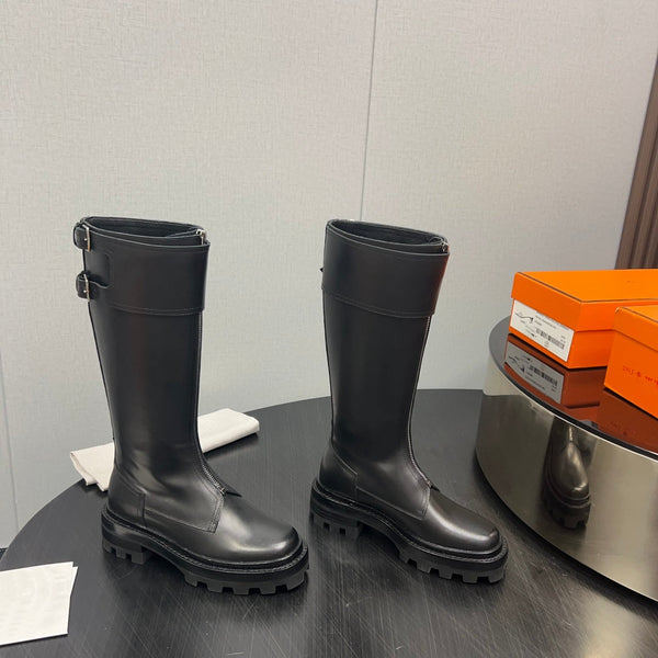 HM High Boots 30mm Black Cowhide 952461