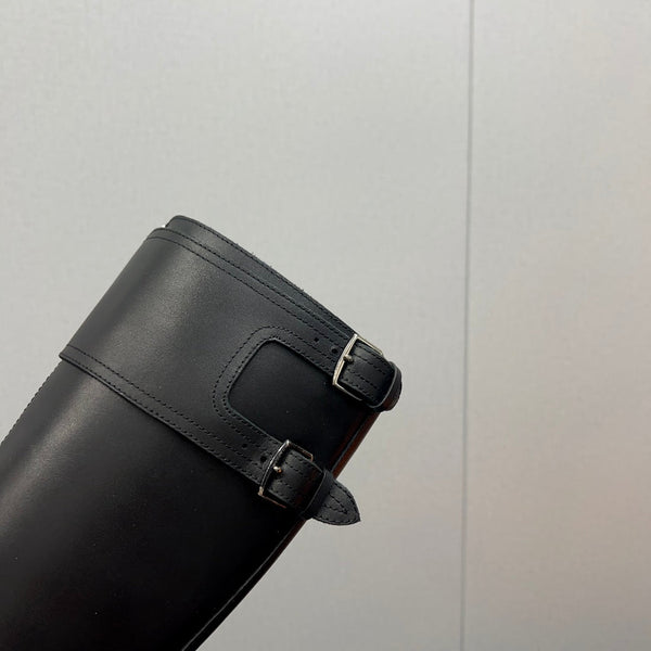 HM High Boots 30mm Black Cowhide 952461