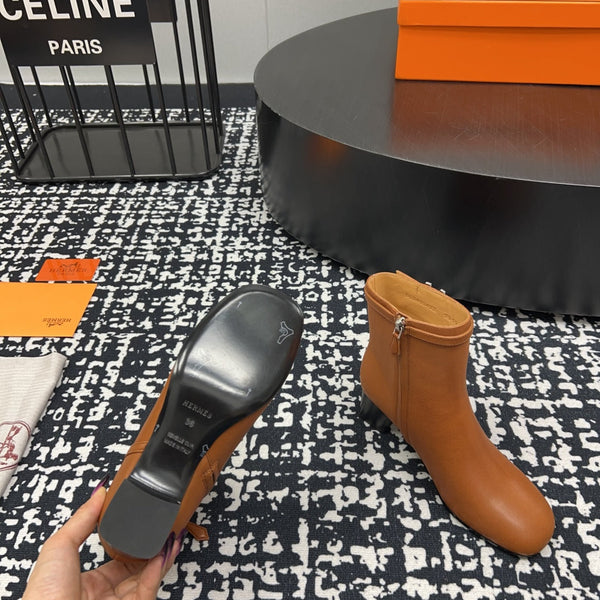 HM Botines Impérial 50mm Brown Cowhide  952388