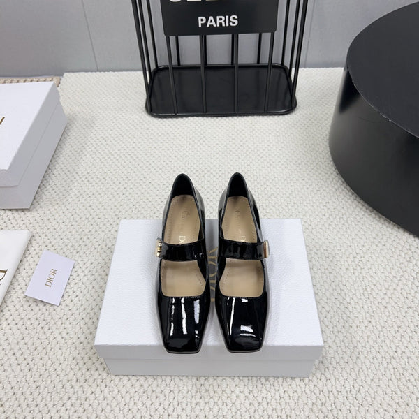 Miss Dior Pump 45mm In Black Glossy Lambskin 995135