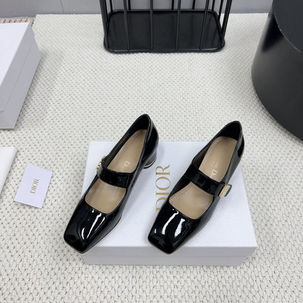 Miss Dior Pump 45mm In Black Glossy Lambskin 995135