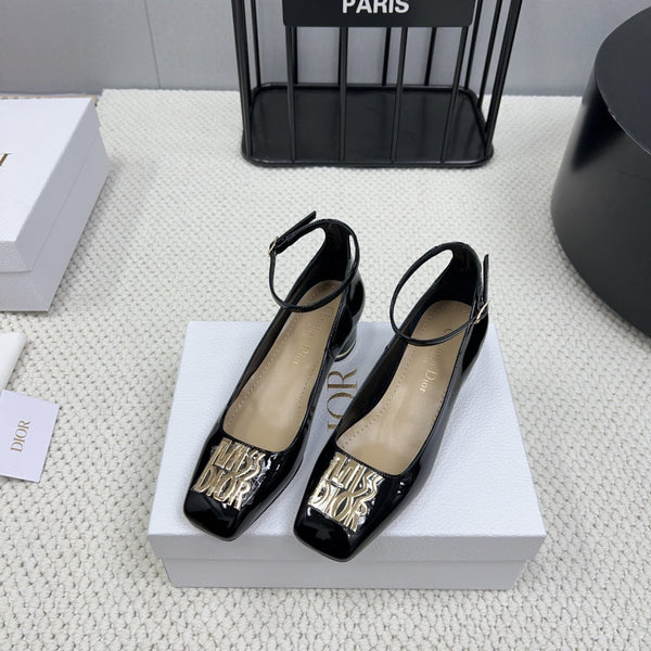 Miss Dior Pump 45mm In Black Glossy Lambskin 995141