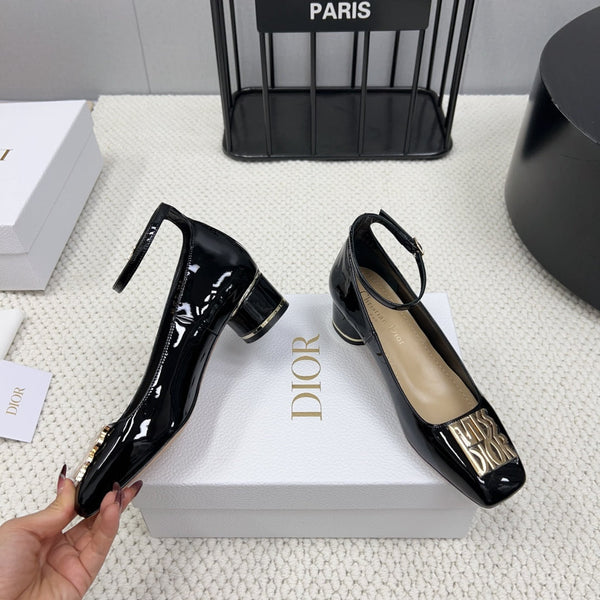 Miss Dior Pump 45mm In Black Glossy Lambskin 995141