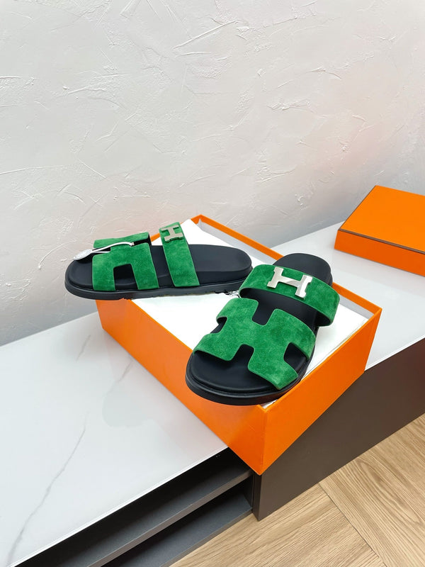 SANDALO CYPRUS IN CAMOSCIO OCEAN CON FIBBIA H