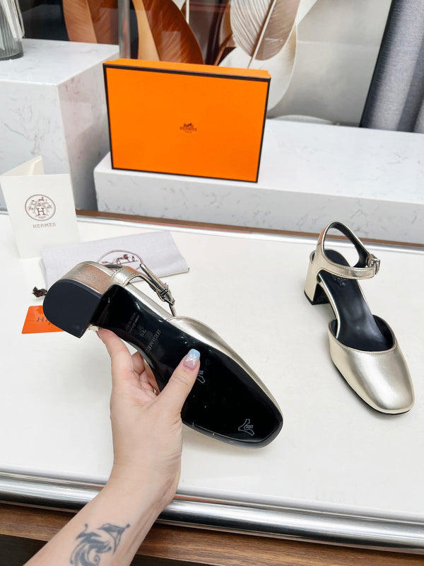 Décolleté Kamilla ̉60 Pelle di agnello dorata 214075