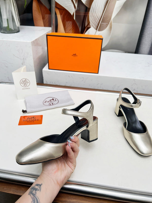 Décolleté Kamilla ̉60 Pelle di agnello dorata 214075