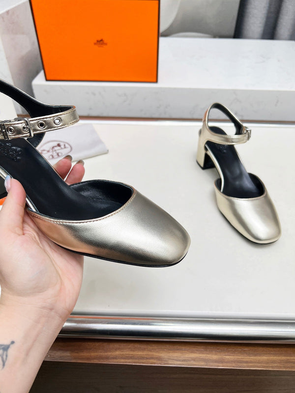 Décolleté Kamilla ̉60 Pelle di agnello dorata 214075