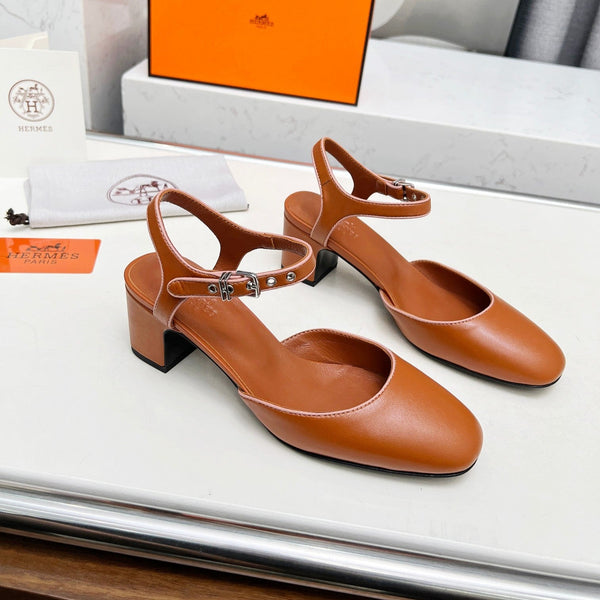 Décolleté Kamilla ̉60 Pelle di agnello marrone chiaro 214073