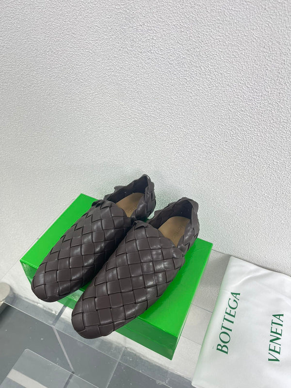 Bottega Veneta Intrecciato Dark Brown Lambskin 972903