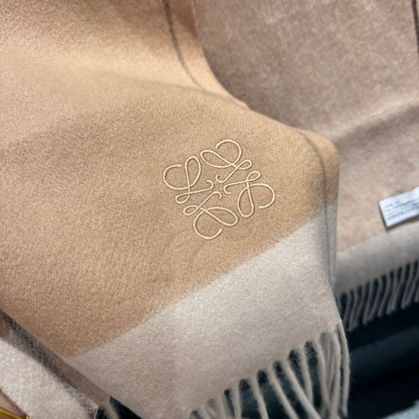 SCIARPA 180 CM IN CASHMERE BEIGE MACAROON 407394