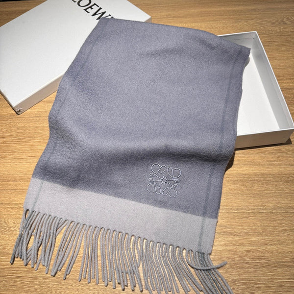 SCIARPA 180 CM IN CASHMERE GRIGIO FRESCO 407395
