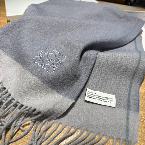 SCIARPA 180 CM IN CASHMERE GRIGIO FRESCO 407395
