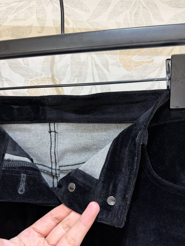 Prada Skirt Black Velvet