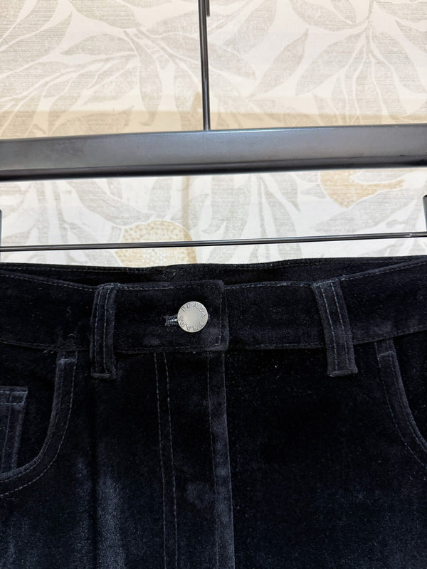 Prada Skirt Black Velvet