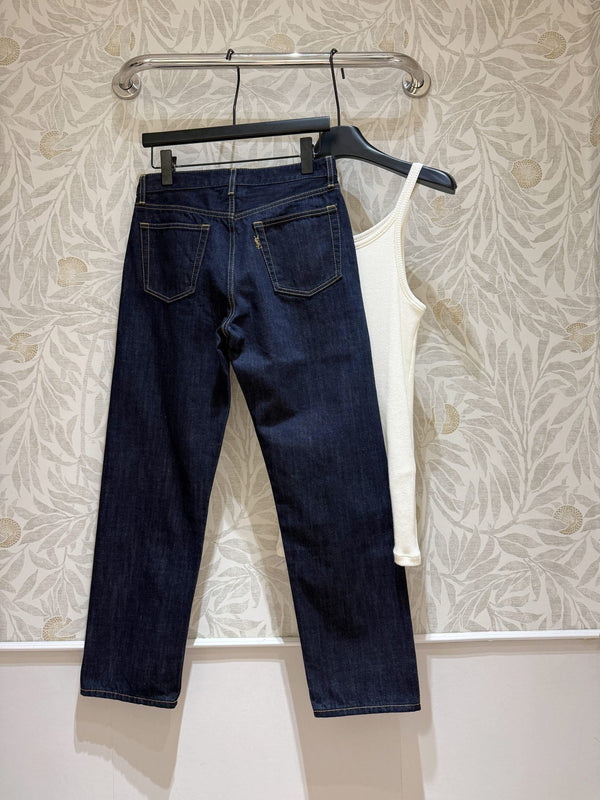 YSL Jean Dark Blue Cotton