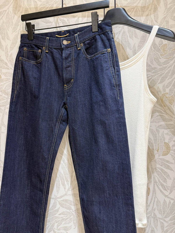 YSL Jean Dark Blue Cotton