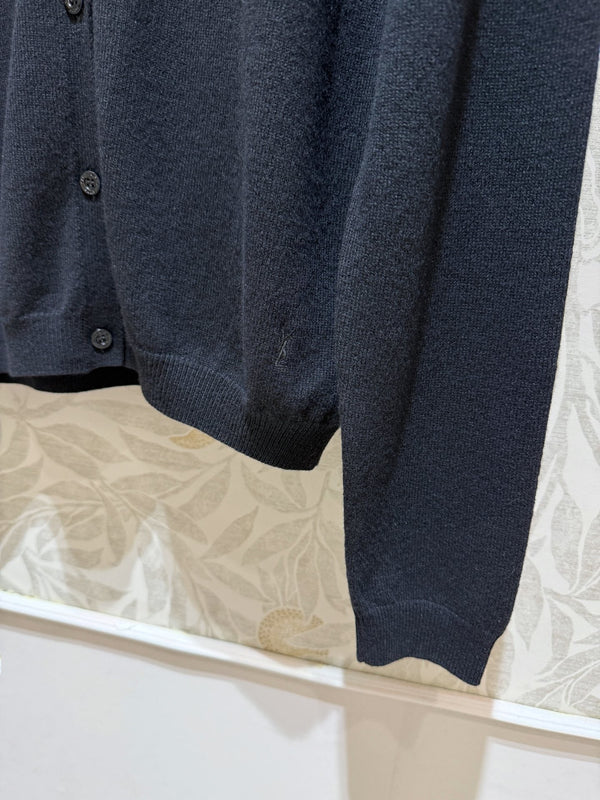 YSL Cardigan Black Wool