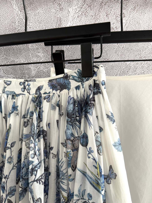 CD Butterfly Skirt Multicolor Cotton