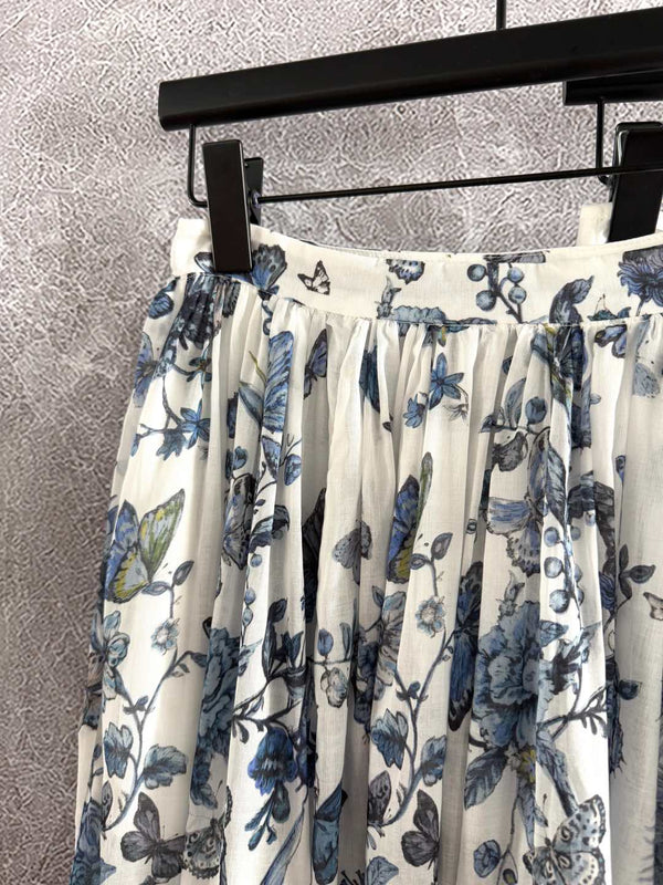 CD Butterfly Skirt Multicolor Cotton