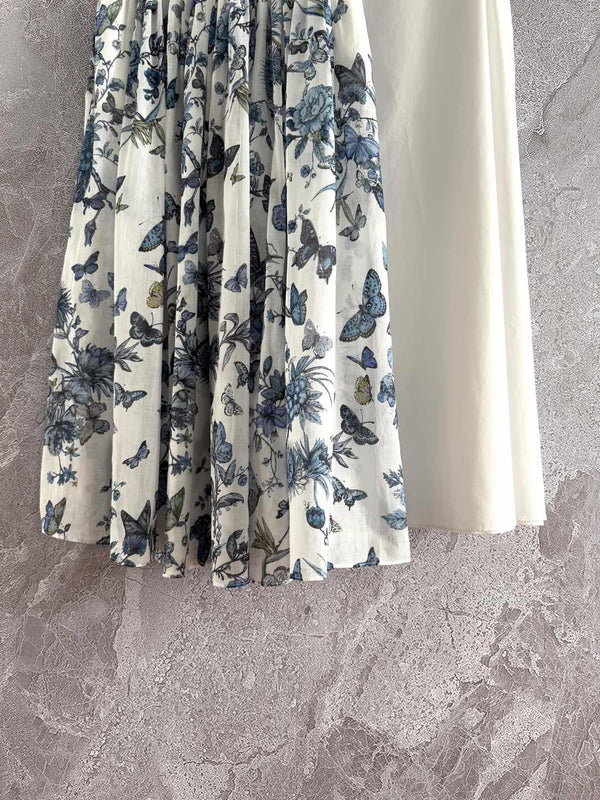 CD Butterfly Skirt Multicolor Cotton