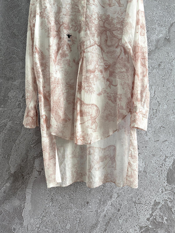 CD Shirt Nude Pink Cotton