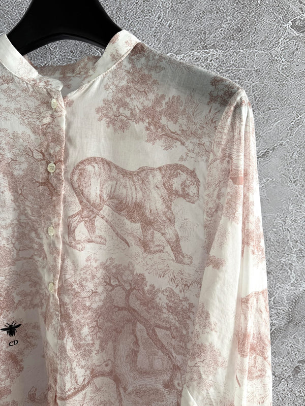 CD Shirt Nude Pink Cotton