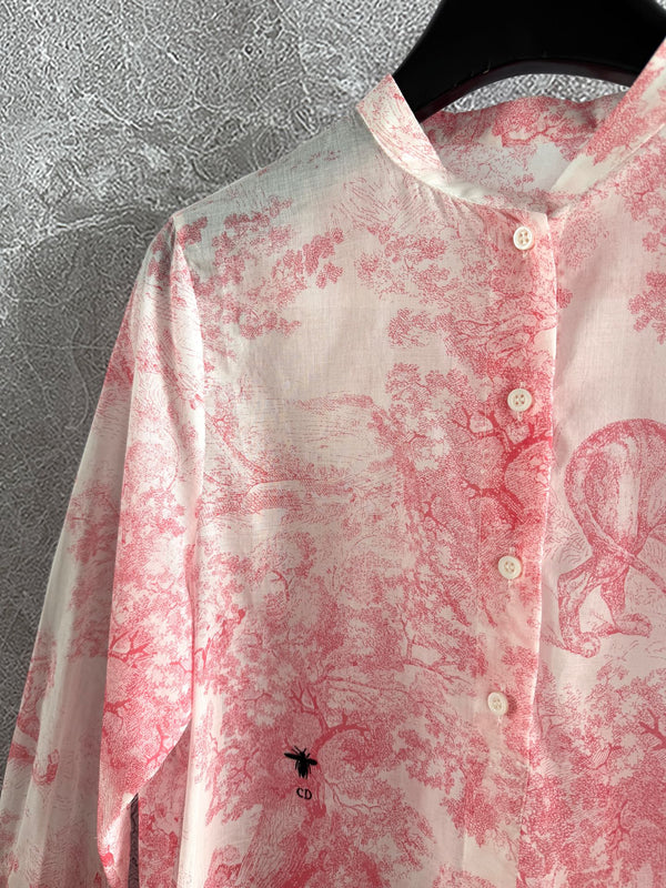 CD Shirt Pink Cotton