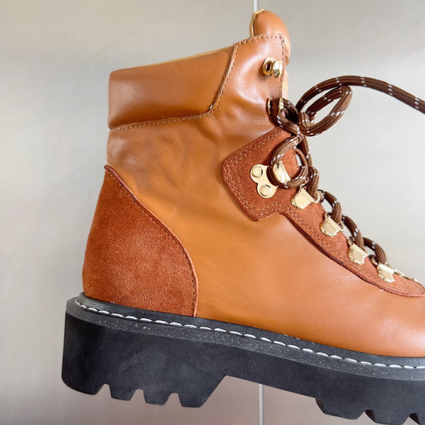 LV Territory Flat Ranger 40mm Brown Cowhide