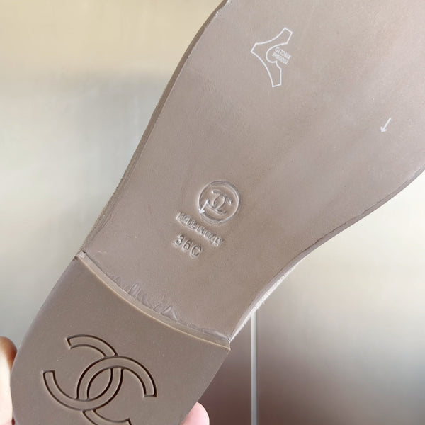 CC Moccasins 15mm Grey Suede