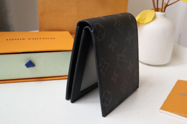 LV M60053 Amerigo Wallet Gray Monogram Canvas 224129