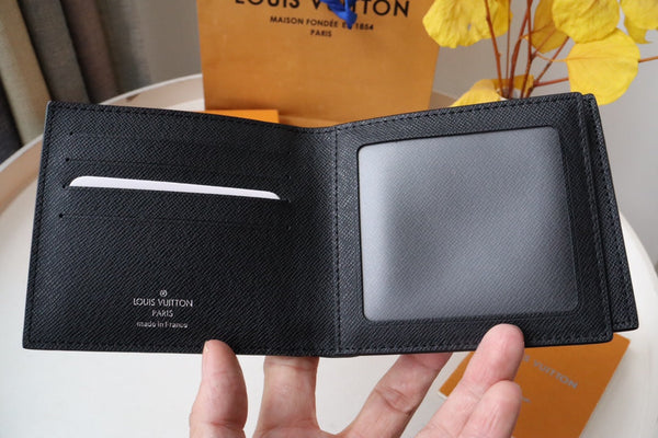 LV M60053 Amerigo Wallet Gray Monogram Canvas 224129